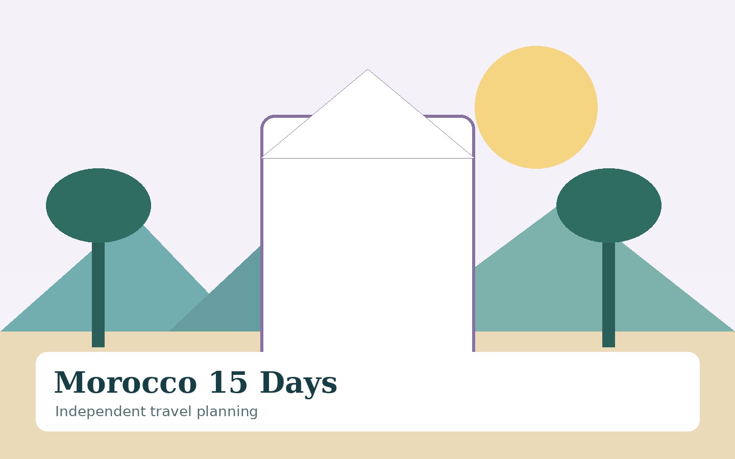 15 Days in Morocco: A Complete Route Without Rushing